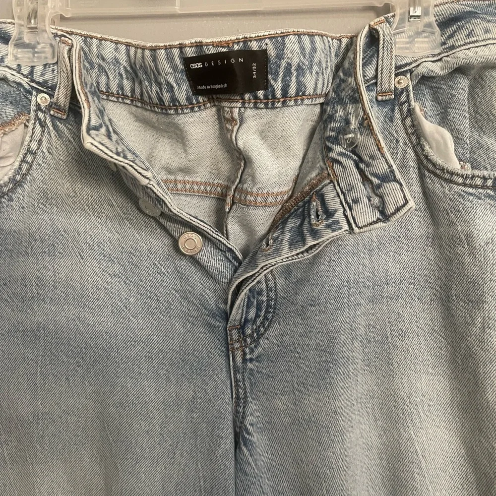 ASOS Light Blue Denim Jeans - Picture 1 of 8